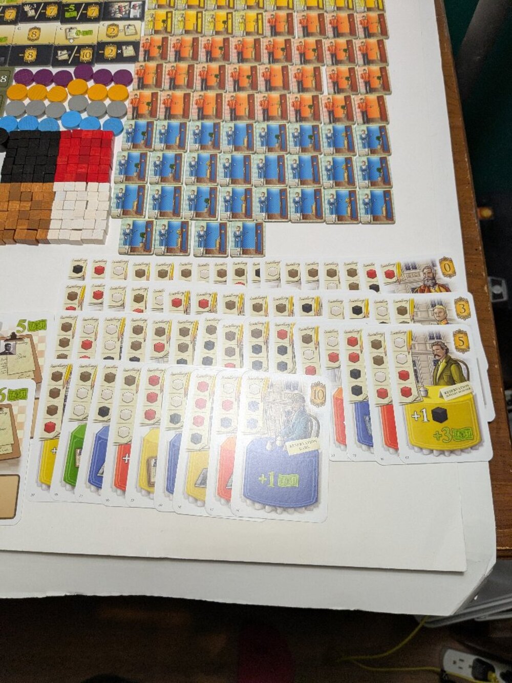 Grand Austria Hotel Board Game Complete Strategy Economic Resource Management - Picture 9 of 16